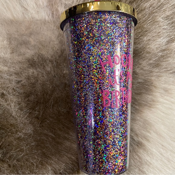 NWT Francesca’s by Natural Life Hooray! It’s My Birthday! On The Go Travel Cup - Picture 6 of 9